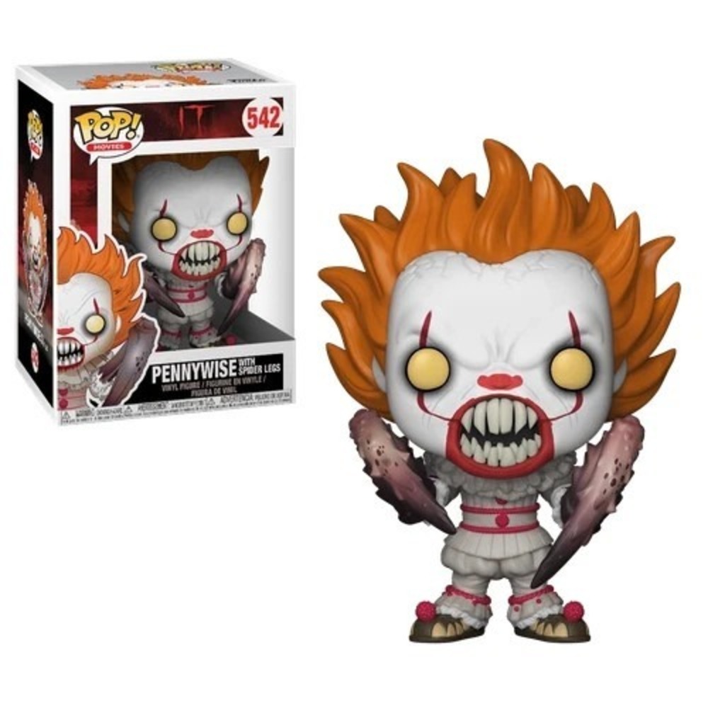Funko Pop! Movies IT #542 Pennywise with Spider Legs Vinyl Figure Horror King